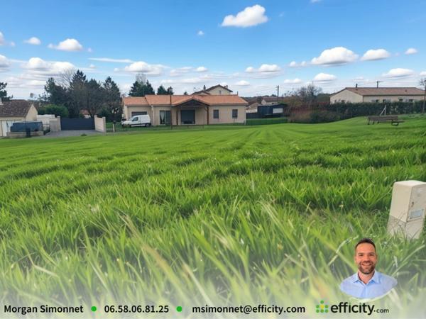 Terrain - 614 m² Exclusivité efficity