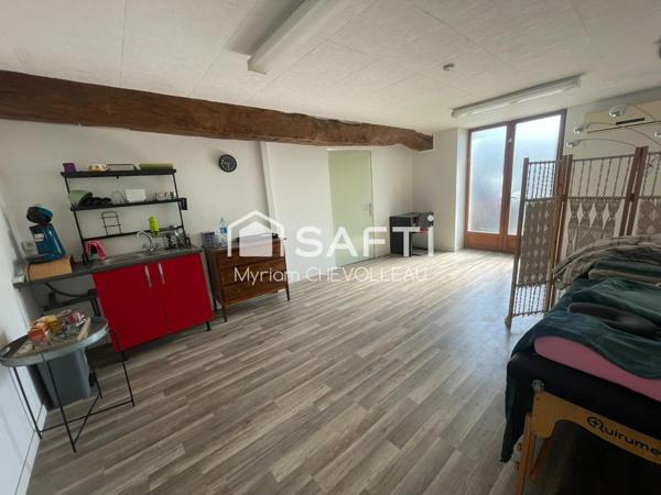 Maison en pierres et poutres apparentes 200m² 5 chambres