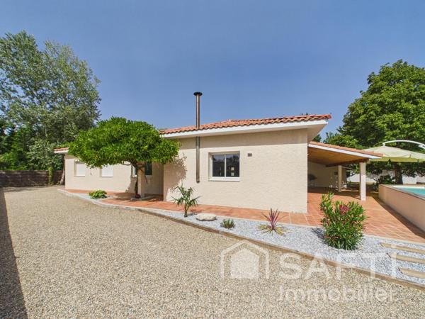 Maison familiale de 155 m2, 4 chambres, avec piscine, grand terrain et environnement calme – Le Taillan-Médoc