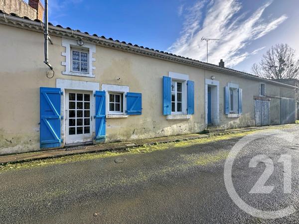 Maison à vendre  4 pièces - 110 m2 MOUTIERS SUR LE LAY - 85