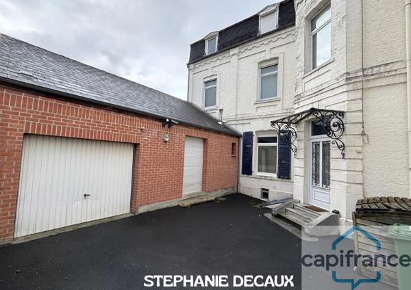 🏡 COUP DE CŒUR en exclusivité –centre-ville FOURMIES- Maison de caractère avec local professionnel ou vie en semi plain-pied.