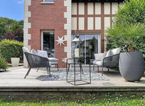 Trouville/Mer : Cottage en duplex - 2 chambres avec jardin