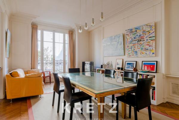 Appartement d'angle à deux pas du Ranelagh