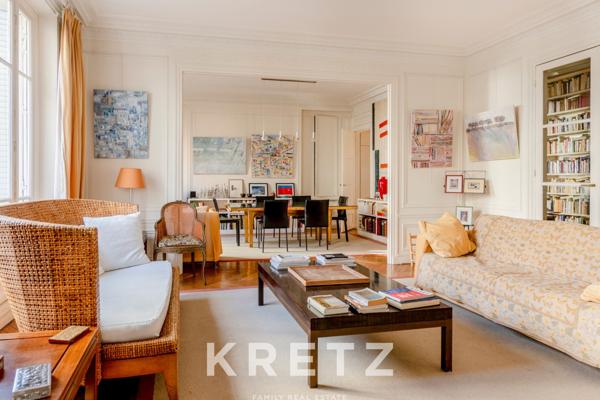 Appartement d'angle à deux pas du Ranelagh