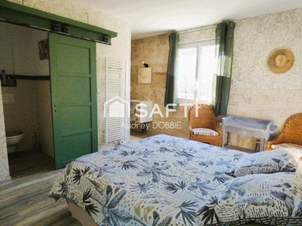 Lablachère : Maison de plain pied avec garage et jardin