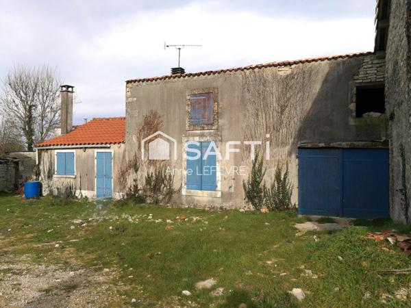Maison ancienne à réhabiliter entièrement