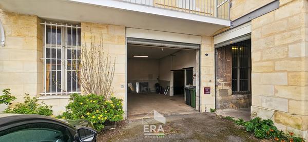 BORDEAUX Centre - Local de 120m² en impasse, avec stationnement - Petite copropriété