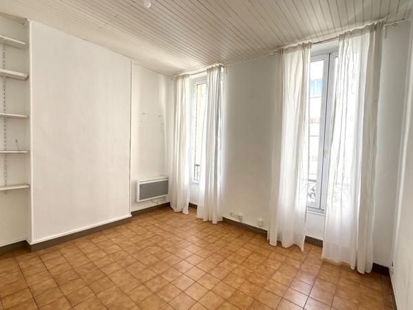 Appartement à vendre 3 pièces MARSEILLE 7EME ARRONDISSEMENT (13) St Victor proximité Vieux Port et Endoume