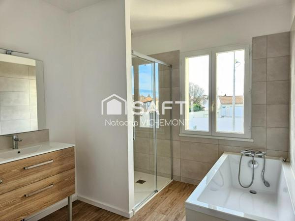 Appartement sans travaux en plein centre bourg deux chambres et balcon