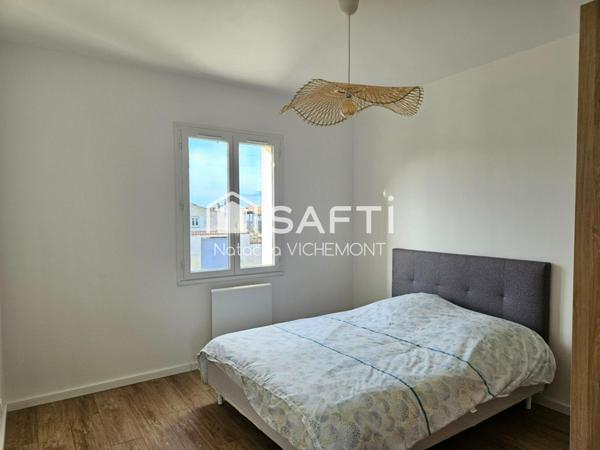 Appartement sans travaux en plein centre bourg deux chambres et balcon