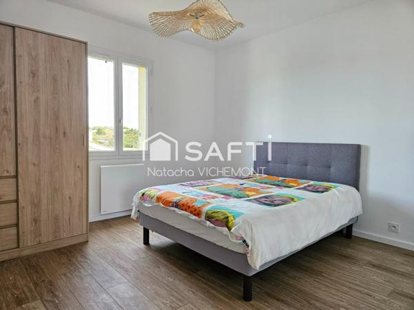 Appartement sans travaux en plein centre bourg deux chambres et balcon