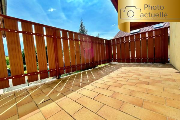 MARIGNIER – T3 Dernier étage, terrasse sud/ouest