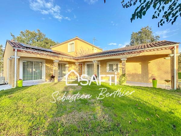 Villa contemporaine - 145 m² - Terrain 2500 m² - Au calme -  7 min Lavaur