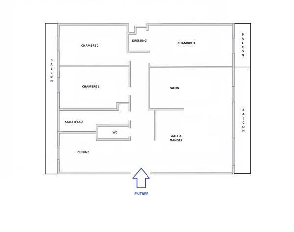 Appartement
         4 pièces
        - 90 m² Exclusivité 285 000 € *