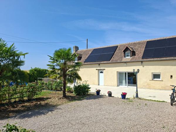 Longère 7 pièces, garage, au calme, dans hameau, proche Fresnay sur Sarthe et Ancinnes, 3min A28 & Gare