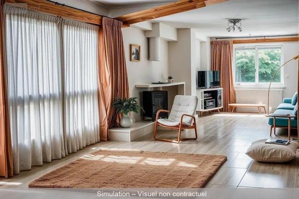 Maison individuelle à vendre à Thouars dans les Deux-Sèvres (79100), ref : 79/BB/526