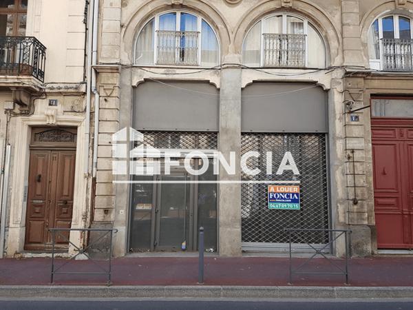 Location Local commercial 1 pièce 58 m² - 13 AVENUE ALBERT IER Beziers 34500