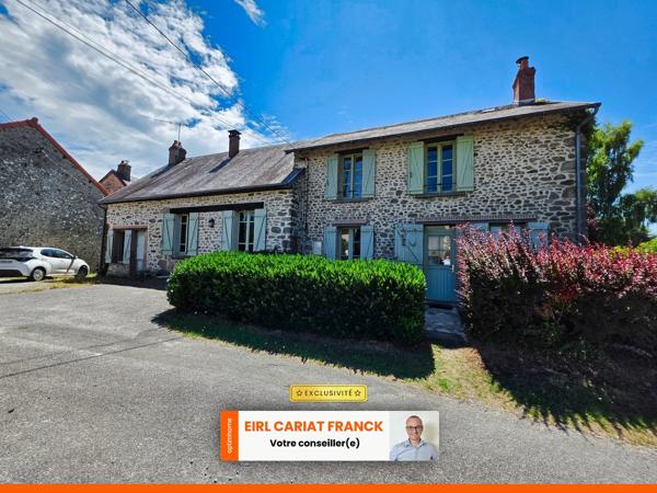 VENTE A TERME > Maison à vendre 7 pièces CHAMBORAND (23)