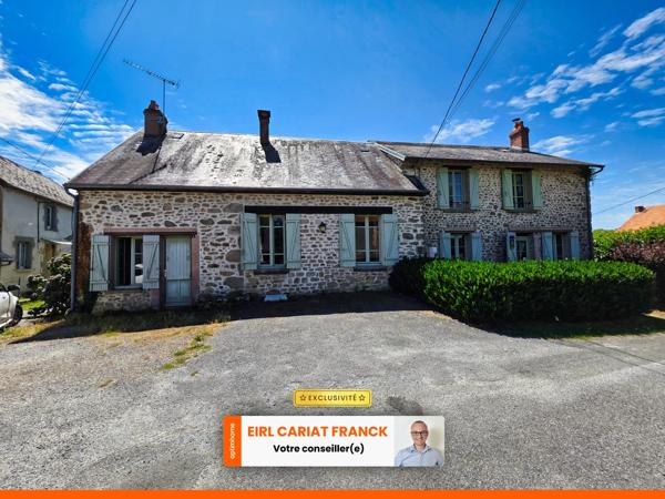VENTE A TERME > Maison à vendre 7 pièces CHAMBORAND (23)