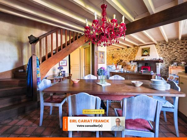 VENTE A TERME > Maison à vendre 7 pièces CHAMBORAND (23)