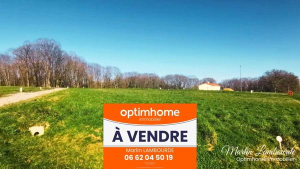 Terrain à vendre de 855,00 m² LA GENEYTOUSE (87)