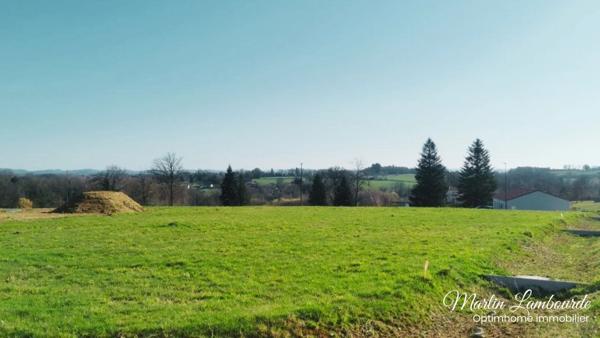 Terrain à vendre de 855,00 m² LA GENEYTOUSE (87)