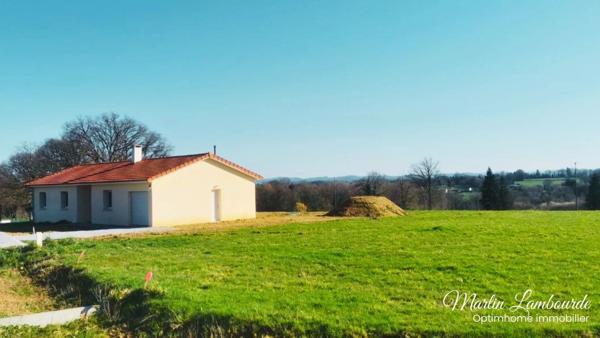 Terrain à vendre de 855,00 m² LA GENEYTOUSE (87)