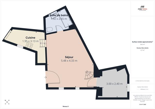 Appartement
         3 pièces
        - 62 m² Exclusivité 219 000 € *