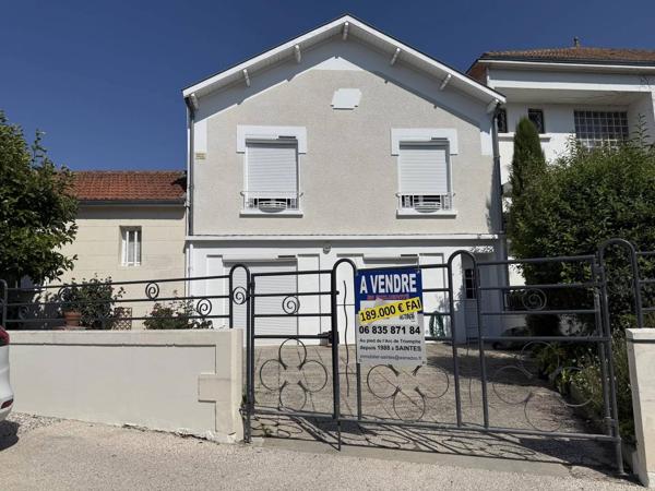 Vente immobilière : Maison à Saintes    189 000 €- L'AGENCE DE L'IMMOBILIER.