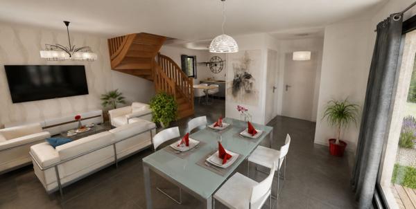 Terrain + Maison à vendre 5 pièces - 92 m²