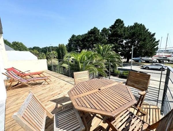 EXCLUSIVITÉ LARMOR-PLAGE : Ambiance nautique pour ce spacieux T3