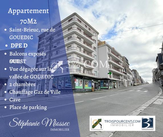 Appartement 3 pièce(s) 2 chambre(s) 69.85 m²