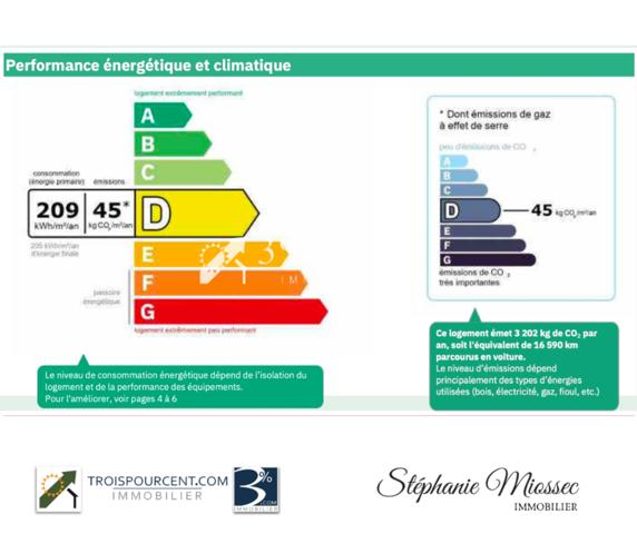 Appartement 3 pièce(s) 2 chambre(s) 69.85 m²