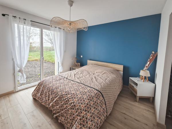 Maison récente de plain-pied 88 m² habitables + garage