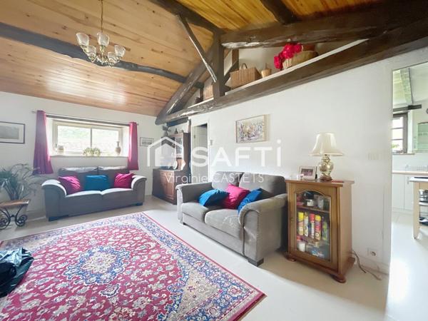 Maison de 132 m² sur 2260m² de jardin