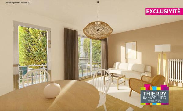 Appartement 3 pièces - 44100 Nantes -  Canclaux - Mellinet