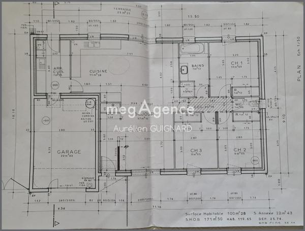 Maison à BRESSUIRE, 79300 - 6 pièces 100m²