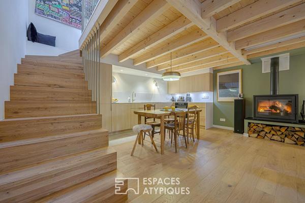 Duplex rénové en hypercentre