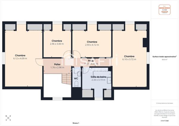 TRES BELLE PROPRIETE DE PLUS DE 200m2 SUR 5964m2