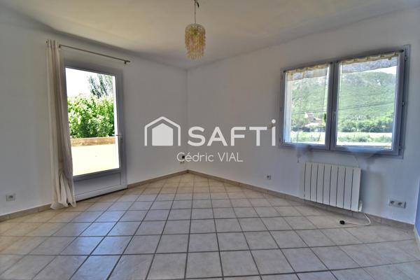 Pavillon de 129m² sur terrain de 1500m² à Laragne