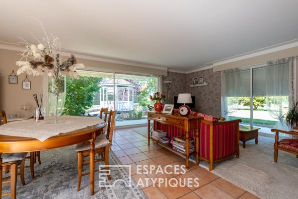 Conviviale familiale et ses grands espaces