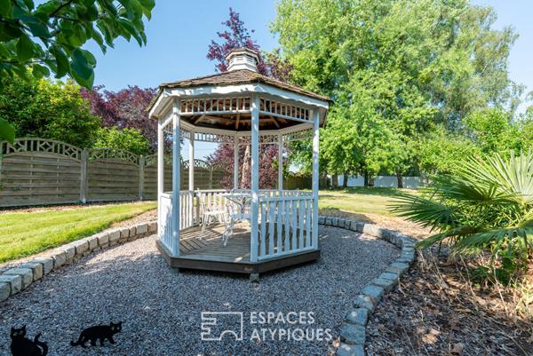 Conviviale familiale et ses grands espaces