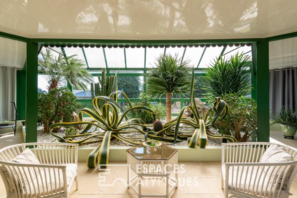 Conviviale familiale et ses grands espaces