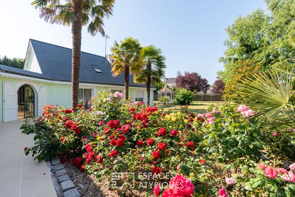 Conviviale familiale et ses grands espaces