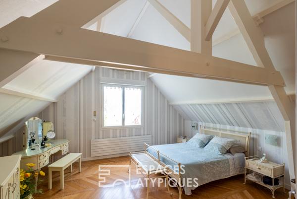 Conviviale familiale et ses grands espaces