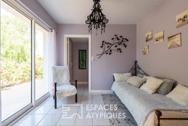 Conviviale familiale et ses grands espaces