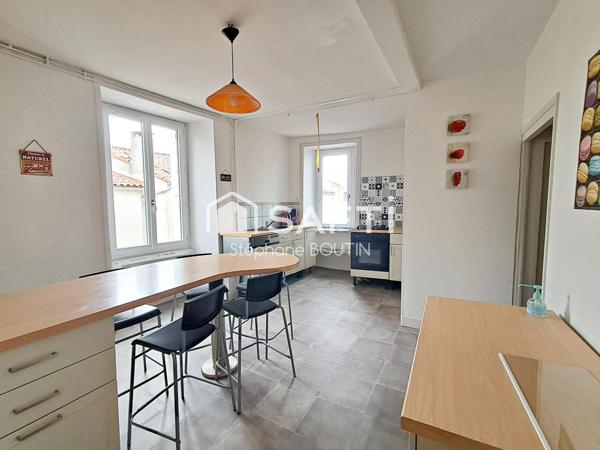 Ancien local commercial avec vaste habitation – Idéal investisseur ou projet de vie