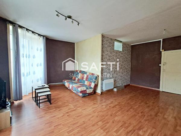 Ancien local commercial avec vaste habitation – Idéal investisseur ou projet de vie