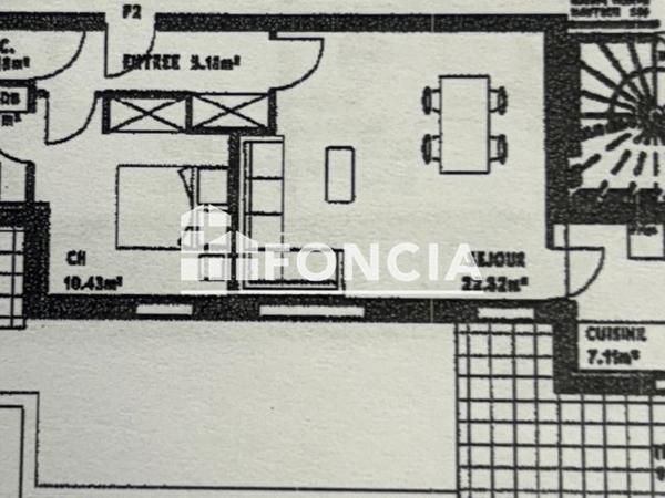 À vendre Appartement 2 pièces 50.86 m² - Amiens 80000