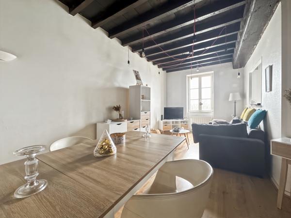 Trévoux (01600) Appartement T3 de 65.58 m² + cave, avec vue directe sur la Saône – Trévoux - Vendu / Loué
